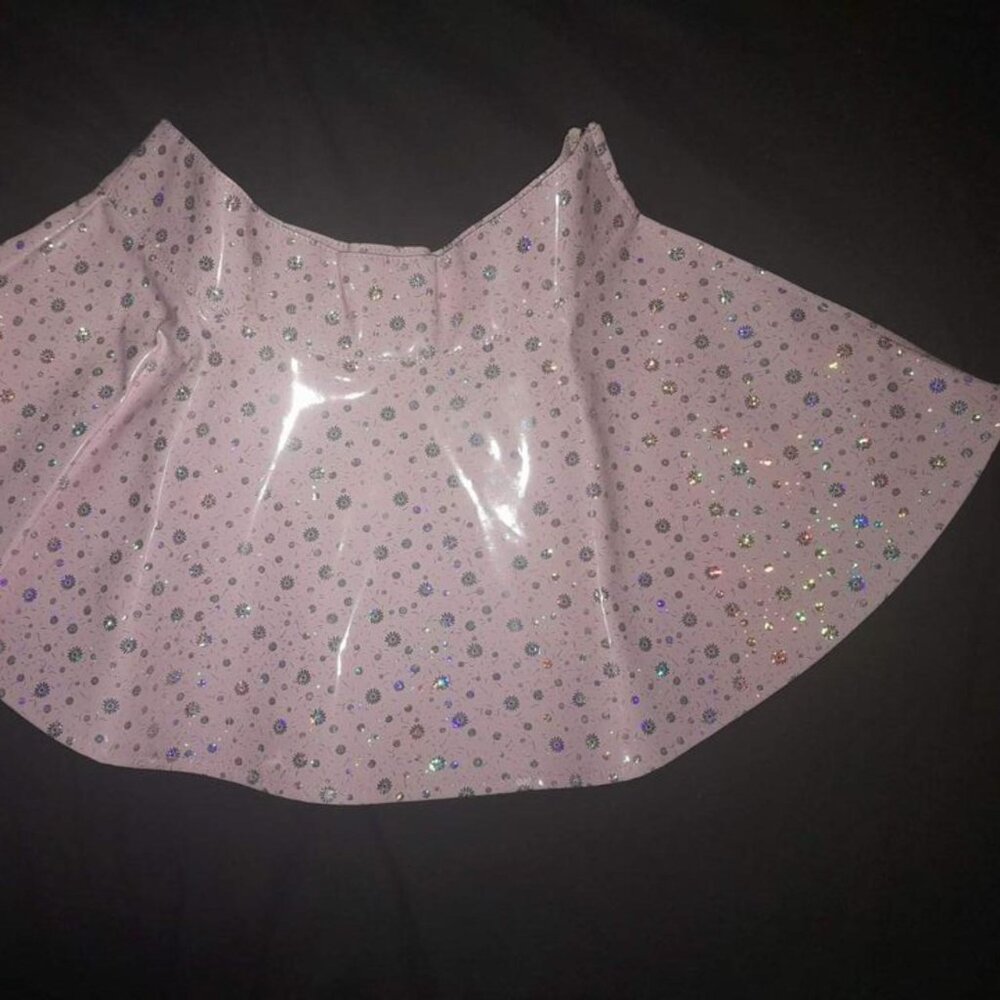 Baby pink, skater skirt
